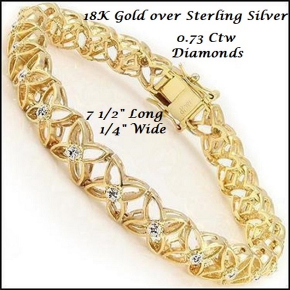 Simple Elegance - Diamond Bracelet